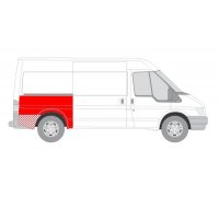 Крило заднє праве (97,0мм) Ford Transit VI 2006-2014 6504-03-2509538P BLIC (Польща)