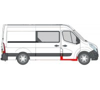 Ремонтна частина порога переднього правого Renault Master III 2010-  6505-06-5089002P BLIC (Польща)