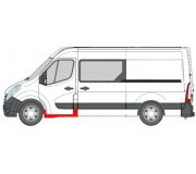 Ремонтна частина порога переднього лівого Renault Master III 2010- 6505-06-5089001P BLIC (Польща)