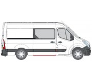 Ремонтна частина правого порогу (довга база) Renault Master III 2010- 1020-09-062340P BLIC (Польща)