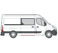 Ремонтная часть порога заднего правого (длина 151см) Opel Movano B 2010- 6505-06-6089004P BLIC (Польща)