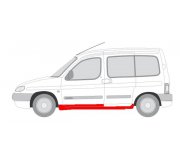 Ремонтна частина лівого порога Peugeot Partner / Citroen Berlingo 1996-2011 0550011 KLOKKERHOLM (Данія)