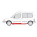 Ремонтна частина лівого порога Peugeot Partner / Citroen Berlingo 1996-2011 0550011 KLOKKERHOLM (Данія) - Фото №1