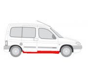 Ремонтна частина правого порога Peugeot Partner / Citroen Berlingo 1996-2011 0550012 KLOKKERHOLM (Данія)