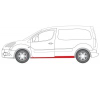 Ремонтная часть порога левого  Peugeot Partner II / Citroen Berlingo II 2008- 0552001 KLOKKERHOLM (Дания)