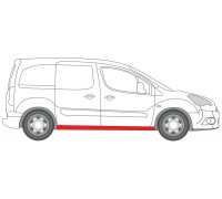 Ремонтная часть порога правого  Peugeot Partner II / Citroen Berlingo II 2008- 0552012 KLOKKERHOLM (Дания)