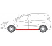 Ремонтная часть порога левого  Peugeot Partner II / Citroen Berlingo II 2008- 6505-06-0552011K BLIC (Польша)