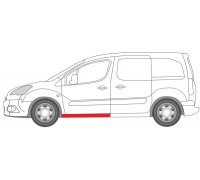 Ремонтная часть порога переднего левого (длина 100см) Peugeot Partner II / Citroen Berlingo II 2008- 6505-06-0552015P BLIC (Польша)