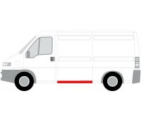 Ремонтна частина порогу ліворуч Fiat Ducato / Citroen Jumper / Peugeot Boxer 1994-2006 1747109 VAN WEZEL (Бельгія)