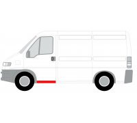 Ремонтная часть порога спереди слева Fiat Ducato / Citroen Jumper / Peugeot Boxer 1994-2006 6505-06-2092041K BLIC (Польша)