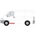 Ремонтная часть порога спереди слева Fiat Ducato / Citroen Jumper / Peugeot Boxer 1994-2006 6505-06-2092041K BLIC (Польша) - Фото №1