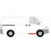 Ремонтная часть порога спереди справа Fiat Ducato / Citroen Jumper / Peugeot Boxer 1994-2006 6505-06-2092042K BLIC (Польша) - Фото №1