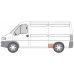 Ремонтная часть заднего порога слева (длина 66см) Fiat Ducato / Citroen Jumper / Peugeot Boxer 1994-2006 6505-06-2092059P BLIC (Польша) - Фото №1