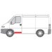 Ремонтная часть передней двери слева (висота 120см) Fiat Ducato / Citroen Jumper / Peugeot Boxer 1994-2006 6015-00-2092123P BLIC (Польша) - Фото №1