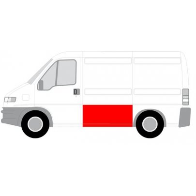 Ремонтна частина кузова ліворуч (коротка база, 50см/120см) Fiat Ducato / Citroen Jumper / Peugeot Boxer 1994- 6504-03-2092012P BLIC (Польща)