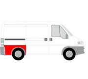 Ремонтна частина крила задня права (коротка база) Fiat Ducato / Citroen Jumper / Peugeot Boxer 1994-2006 6504-01-2092532K BLIC (Польща)