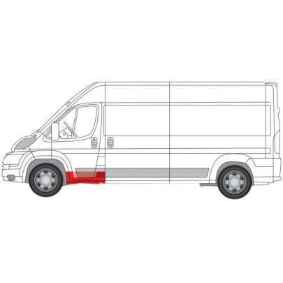 Ремонтна частина переднього лівого  Fiat Ducato II / Citroen Jumper II / Peugeot Boxer II 2006- 6505-06-2097041K BLIC (Польща)