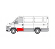 Ремонтная часть ступеньки кабины левoй Iveco Daily IV 2006-2011 6505-06-3080055P BLIC (Польша)