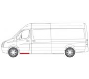 Ремонтна частина порога зпереду ліва VW Crafter 2006- 6505-06-3548015P BLIC (Польща)