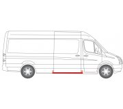 Ремонтная часть порога правая VW Crafter 2006- 6505-06-3548002P BLIC (Польша)