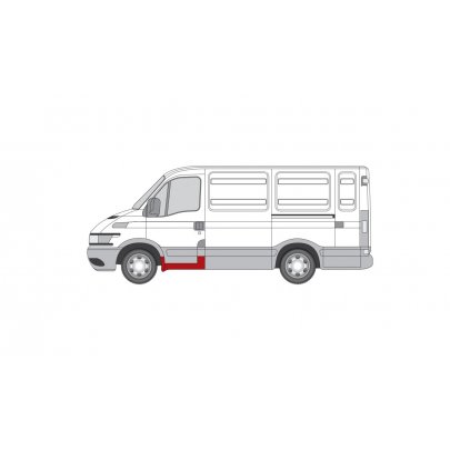 Ремонтна частина поріг передніх дверей лівий Iveco Daily IV 2006-2011 FP5088043 FPS (Тайвань)