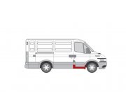 Ремонтная часть порог передней двери правый Iveco Daily IV 2006-2011 5088044 KLOKKERHOLM (Дания)