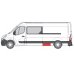 Ремонтная часть кузова слева (30см/ 93см) Renault Master III 2010- 6505-06-6089003P BLIC (Польша) - Фото №1