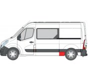 Ремонтна частина крила заднього левого (середня/довга база) Renault Master III 2010- 6504-03-6089581P BLIC (Польща)