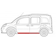 Ремонтная часть порога левого (длина 176см) Renault Kangoo II 2008-2013 6505-06-6011017P BLIC (Польша)