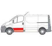 Ремонтная часть двери передних левих Renault Trafic II / Opel Vivaro A / Nissan Primastar 01-14 6015-00-6061121P BLIC (Польша)