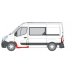 Ремонтна частина лівого порога (двері кабіни) Nissan NV400 2011-6089041 KLOKKERHOLM (Данія) - Фото №1