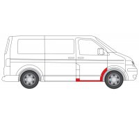 Ремонтная часть переднего порога правая (с передней колесной аркой) VW Transporter T5 2003- 6505-06-9568017P BLIC (Польша)