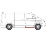 Ремонтна частина порога передня права (сходинка) VW Transporter T5 2003- 6505-06-9568019P BLIC (Польща)