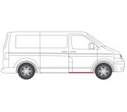 Ремонтная часть кузова правая (зовнішная) VW Transporter T5 2003- 6505-06-9568042K BLIC (Польша)