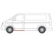 Ремонтна частина кузова ліва (зовнішня) VW Transporter T5 2003- 6505-06-9568041K BLIC (Польща)