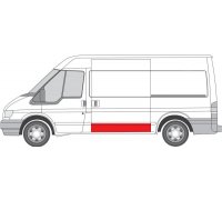 Ремонтна частина зсувних лівих дверей (190.0мм) Ford Transit VI 2006-2014 6013-00-2509723P BLIC (Польща)