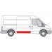 Ремонтная часть cдвижной двери правой (260.0мм) Ford Transit VI 2006-2014 6508-01-2509150P BLIC (Польша) - Фото №1