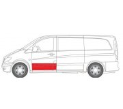 Ремонтная часть двери передних левих MB Vito 639 2003- 6015-00-3542121P BLIC (Польша)