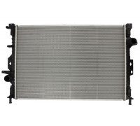 Радиатор охлаждения (МКПП) Ford Focus 3 / Форд Фокус 3 1.6 (бензин) 2011-2018 66857 NISSENS (Дания)