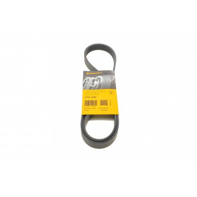 Ремінь генератора (1205мм) Renault Megane 3 / Рено Меган 3 1.5dCi 2008-2016 6PK1205 CONTINENTAL (Німеччина)