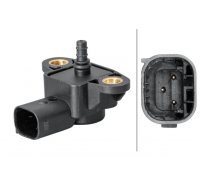 Датчик давления впускного коллектора (контактов 3) MB Vito 447 2014- 6PP358152-061 HELLA (Германия)