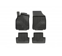 Комплект ковриков салона (передних / задних) Renault Megane 3 / Рено Меган 3 2008-2016 77407381 FROGUM (Польша)