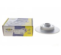 Гальмівний диск задній (260х8мм) Renault Scenic 3 / Рено Сценік 3 2009-2016 78BD4023-1 ICER (Іспанія)