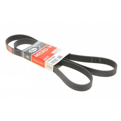 Ремень генератора (1785мм) Renault Megane 3 / Рено Меган 3 1.4 (бензин) 2008-2016 7PK1785 GATES (Бельгия)