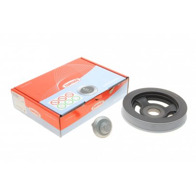 Шкив коленвала (с болтом) Ford Focus 3 / Форд Фокус 3 1.5TDCi / 1.6TDCi 2011-2018 80004330 CORTECO (Италия)