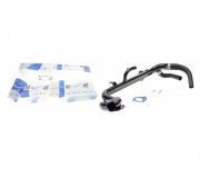 Патрубок радиатора Opel Zafira B / Опель Зафира Б 1.9CDTI 2005–2015 80261 IMPERGOM (Италия)