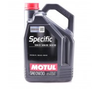 Синтетичне моторне масло 0W30 Specific 5L (503.00 / 506.00 / 506.01) 824206 MOTUL (Франція)