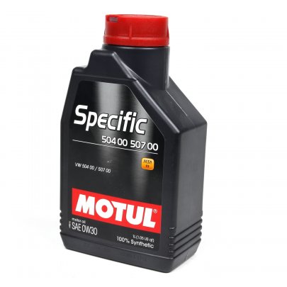 Синтетическое моторное масло 0W30 Specific 1L (504.00 / 507.00 / PORSCHE C30) 838611 MOTUL (Франция)