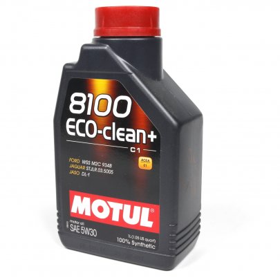 Синтетическое моторное масло 5W30 ECO-clean+ 8100 1L (Ford WSS M2C 934B) 842511 MOTUL (Франция)