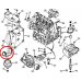 Подушка двигуна права верхня Peugeot Partner / Citroen Berlingo 1.1 / 1.4 / 1.6 (бензин) 1996-2011 04058 METALCAUCHO (Іспанія) - Фото №2